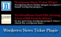 WordPress News Ticker Plugin