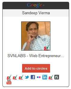 scriptrr-google-profile Scriptrr Google + Profile widget