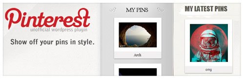Pretty Pinterest WordPress Plugin