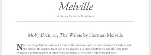 melville theme